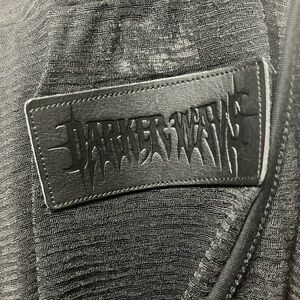 Dolls Kill Darker Wavs Sheer Hooded Maxi Keyhole Dress Tunic Festival Witchy